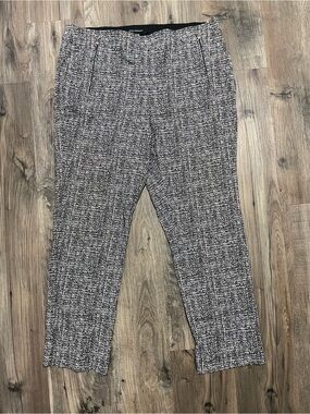 Women Ashley Stewart Black & White Patterned Dress Pants size 18/20